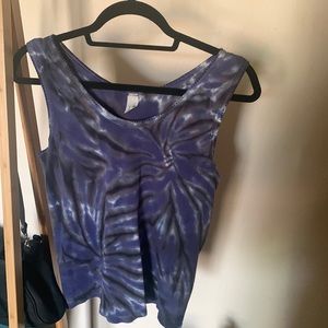 Vintage tie dye tank top